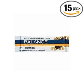 Balance Bar Nutrition Energy Bar, 1.76-Ounce Bars (Pack of 15)
