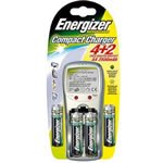 Energizer Battery Charger NIMH Compact with 4x AA Ref 626886 [and 2 FREE AA Batteries] Jul-Sept 2007