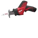 Milwaukee Electric Tools (MLW2420-22) M12 Rechargeable Hackzall Reciprocating Saw Kit