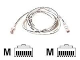 14FT CAT6 White Sngls RJ45M/RJ45M Patch Comp Cert