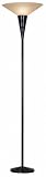 Hunter Lighting Accolade One-Light Torchiere, Oil Rubbed Bronze with Amber Globe #03312