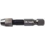 Mini Drill Chuck 1/4" Hex Shank for Micro Drill Bits