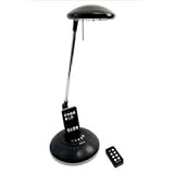 iHome Desk Lamp with Surround Sound Speakers and iPod/mp3 dock, Black