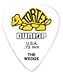 Dunlop 424R.73 Tortex® Wedge, White/Yellow, .73mm, 72/Bag