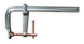 Westward 2FGN2 Heavy Duty L Clamp, 12 In, 7 In Throat
