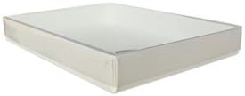 4 Bar Clear Lid Boxes with White Base (5 1/4" X 3 3/4" X 1") 100/ctn