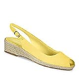 Easy Spirit Womens Trudie 2 Espadrilles LIGHT YELLOW 7 B