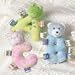 Taggies Soft Plush ABC Rattles 3pk