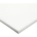 HDPE (High Density Polyethylene) Sheet, White, 1" Thick, 12" Width, 12" Length