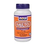 7-KETO 25mg - 90 CAPS., (Now Food)