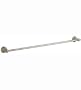GROHE Geneva 24-Inch Towel Bar, Satin Nickel with Polished Brass Accent #40146AR0