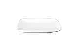 Bia Cordon White Porcelain 5-Inch Square Plate, Set of 4