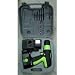 Kawasaki 840107 Black 18 Volt 1 Speed 20piece Cordless Drill