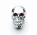 Chrome Plated Skull Shifter Knob All 5/16 in. To 0.5 in. Dia. Shifter Sticks