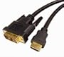 Cables Unlimited PCM-2296-15 HDMI to DVI D Single Link Male to Male Cable