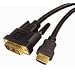 Cables Unlimited PCM-2296-15 HDMI to DVI D Single Link Male to Male Cable
