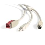 3FT 24V To Hosidenu+sb B Powered USB Cable