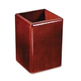 Rolodex 1734647 Wood Tones Jumbo Pencil Holder, Mahogany