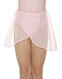 new girls roch valley ballet skirt/georgette skirt age 2 to13 pink/white/blue/black