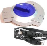 PTC Premium Optical Toslink 3-Way Switch plus 3 Toslink Cables