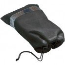 DESIGN GO SHOE PACKER TRAVEL WASHABLE DRAWSTRING SHOEBAG. Transparent window for easy ID. Asstd Cols