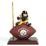 Pittsburgh Steelers NFL Mascot Desk Pen & Clock Set (6.5")