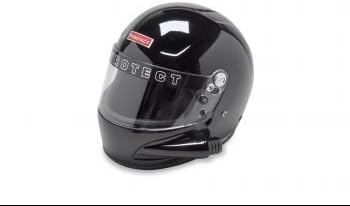 HUNSAKER USA Pyrotect: Pro Airflow Black Side Forced Air Helmet