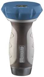 Westward 1HLW1 Fireman's Twist Nozzle, Hi Flow, 5 1/2 In