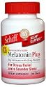 Schiff Melatonin Plus 3 mg Melatonin with 25 mg Theanine - For Stress Relief and a Sounder Sleep - 300 Tablets
