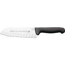 Mundial 5804-7GE 7-Inch Hollow Edge Santoku Knife, Black