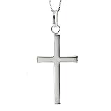 Karat Platinum Cross Pendant