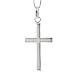 Karat Platinum Cross Pendant