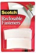 3m RF7730 1 X 3 Scotch Reclosable Fasteners, White