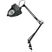 ALVIN Magnifier Swing-arm Lamp Black