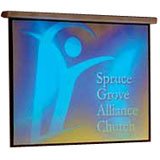 TARGA MOTORIZED PROJ SCREEN 84IN X 84IN