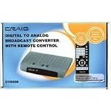Digital to Analog Broadcast Converter with Remote Electronics digital converter box