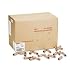 MMF Preformed Tubular Coin Wrappers, Pennies, $.50, 1,000 Wrappers per Box (Case of 3)