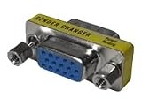 VGA Gender Changer - 15 Pin HD D-sub (HD-15) - Female - 15 Pin Hd D-sub (HD-15)