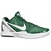Nike Zoom Kobe VI - Mens - Gorge Green/White/Metallic Silver