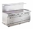 American Range AR72-8B Heavy Duty Restaurant Range Gas 72in