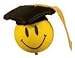 Smiley Grad Antenna Ball Topper