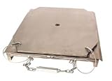 STAINLESS TURNPLATES W/PNTR