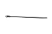 Install Bay BMCT7 Cable Tie 7-Inch 50-Pounds Mounting Head Black, 100-Pack