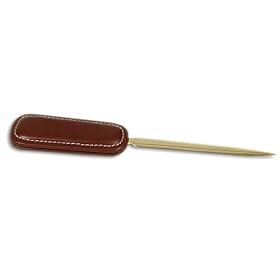 Rustic Genuine Leather Executive Letter Opener