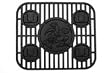 NCAA University of Miami Hurricanes Cast Iron Branding Iron Grill Accessory