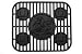 NCAA University of Miami Hurricanes Cast Iron Branding Iron Grill Accessory