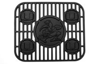 NCAA University of Miami Hurricanes Cast Iron Branding Iron Grill Accessory