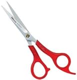 IMAGE OF Personna Toolworx Colorz Hair Shear - Red Handle - 6-1/2