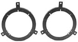 Metra 82-6600 5-1/4-Inch or 6-1/2-Inch Front Door Speaker Adapter for Select 1995-up Chrysler, Dodge and Jeep Vehicles