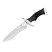 Boker Bowie, Micarta Handle, Plain, Leather Sheath